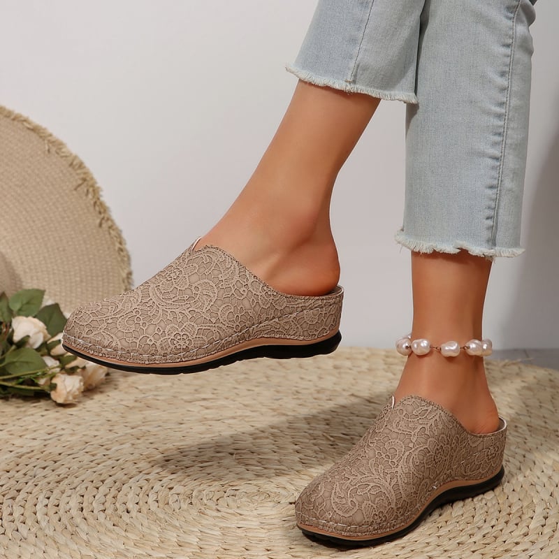 Sandalai su apvaliu nosimi, PU viršus, guminis padas, vidus iš imitacinės odos, miesto stilius