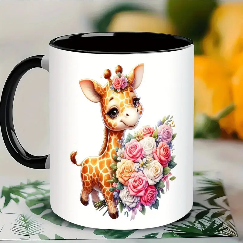 Keramička šalica s DIY tiskom logotipa, kineskog stila, za ured ili dom