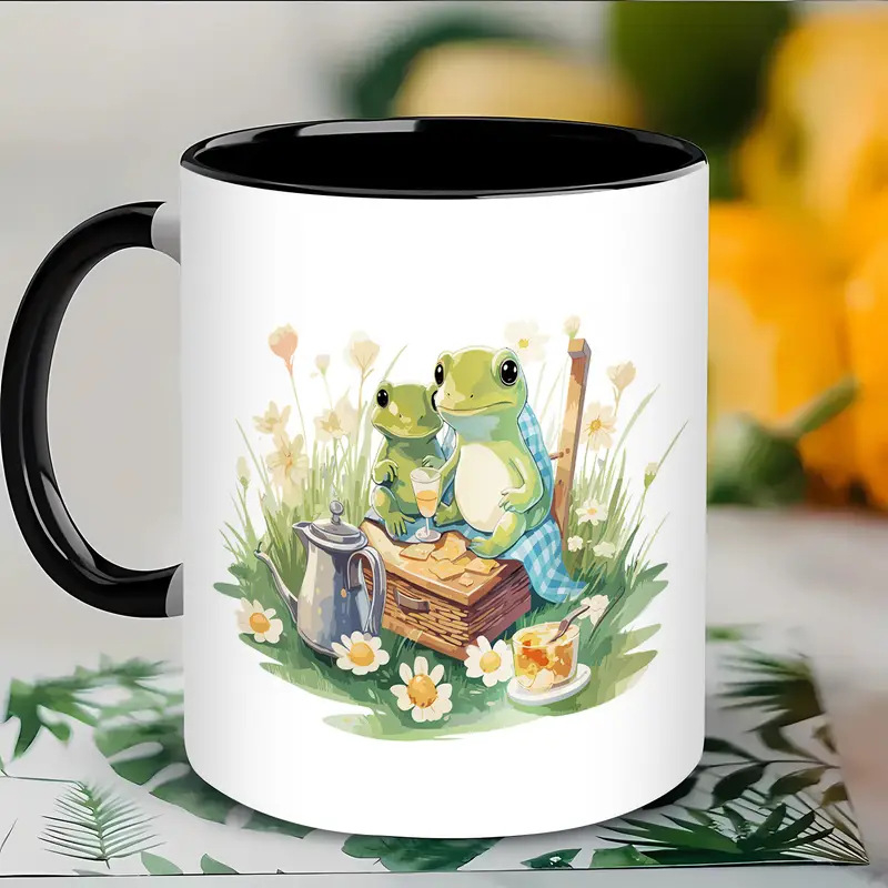 Keramička šalica s DIY tiskom logotipa, kineskog stila, za ured ili dom