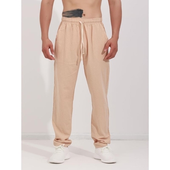 Pánske voľné nohavice s elastickým šnúrkou (Hlavný materiál: akryl; Hrúbka tkaniny: Extra hrubá; Funkcia: Teplo; Produktový kód: lz1731365947496698833)