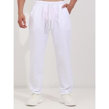 Pánske voľné nohavice s elastickým šnúrkou (Hlavný materiál: akryl; Hrúbka tkaniny: Extra hrubá; Funkcia: Teplo; Produktový kód: lz1731365947496698833)