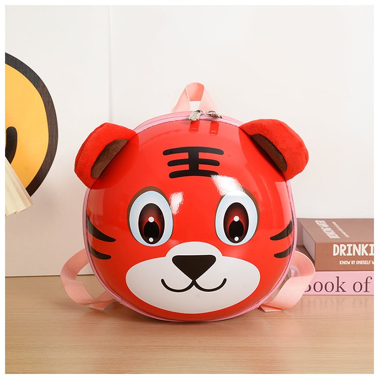 Detský batoh s tigrovým motívom, EVA materiál, odolný voči opotrebeniú, ramenné popruhy s vankúšom vzduchu, podšívka z polyesteru, pre malých školákov