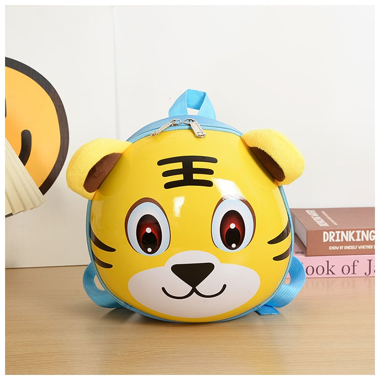 Detský batoh s tigrovým motívom, EVA materiál, odolný voči opotrebeniú, ramenné popruhy s vankúšom vzduchu, podšívka z polyesteru, pre malých školákov