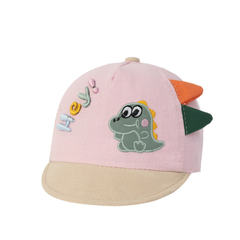 Dječja kapa s kačjim jezikom, prozračni poli-pamučni materijal, kratka rubnica, okrugla kruna