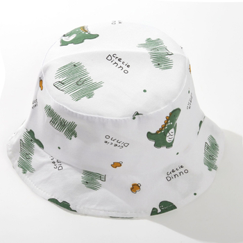 Dječja ribarska kapa za sve sezone sa zaštitom od sunca, prozračna, otporna na vjetar i dizajn sa raspršenim cvijećem