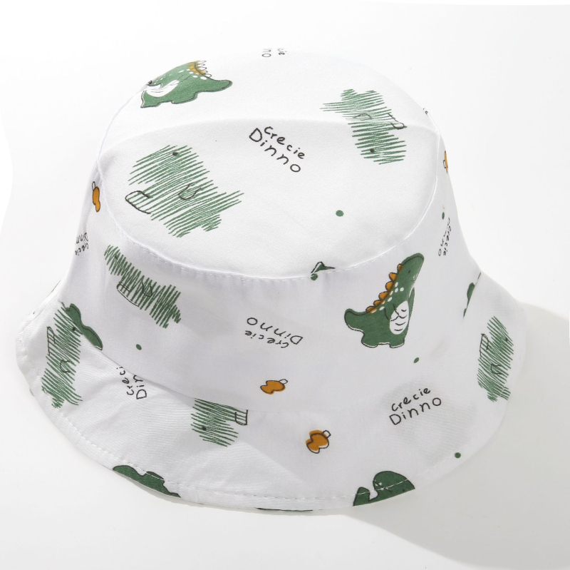 Dječja ribarska kapa za sve sezone sa zaštitom od sunca, prozračna, otporna na vjetar i dizajn sa raspršenim cvijećem