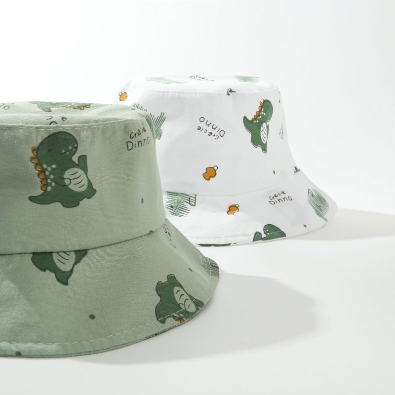 Dječja ribarska kapa za sve sezone sa zaštitom od sunca, prozračna, otporna na vjetar i dizajn sa raspršenim cvijećem