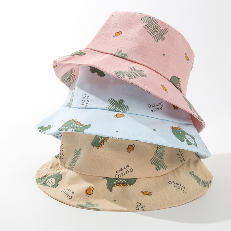 Dječja ribarska kapa za sve sezone sa zaštitom od sunca, prozračna, otporna na vjetar i dizajn sa raspršenim cvijećem
