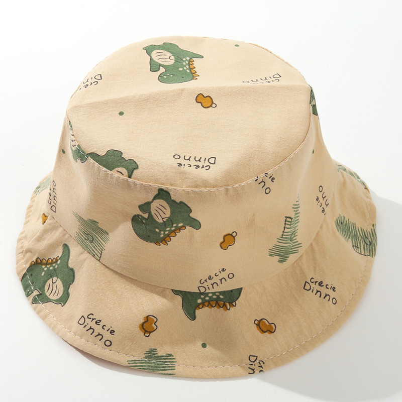 Dječja ribarska kapa za sve sezone sa zaštitom od sunca, prozračna, otporna na vjetar i dizajn sa raspršenim cvijećem