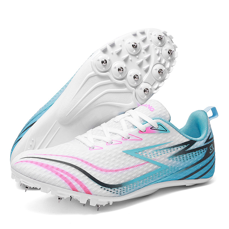 Kompletne tenisice za trening sprint – mrežasti gornji dio, potplat s čeličnom pločom, vezivanje šnurkama, unisex, visina pete 3-5 cm