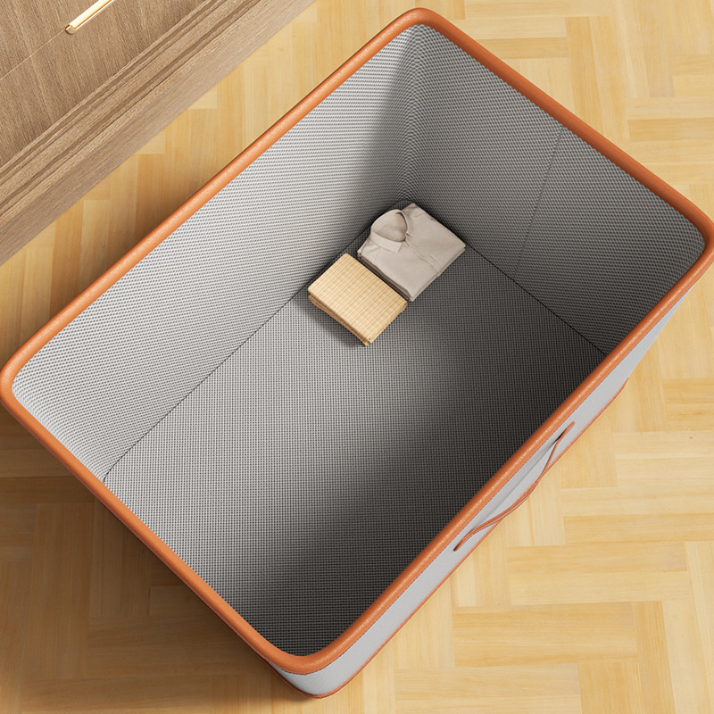 Kutija za odlaganje odjeće s pokrovom protiv prašine, sklopiva, 85L