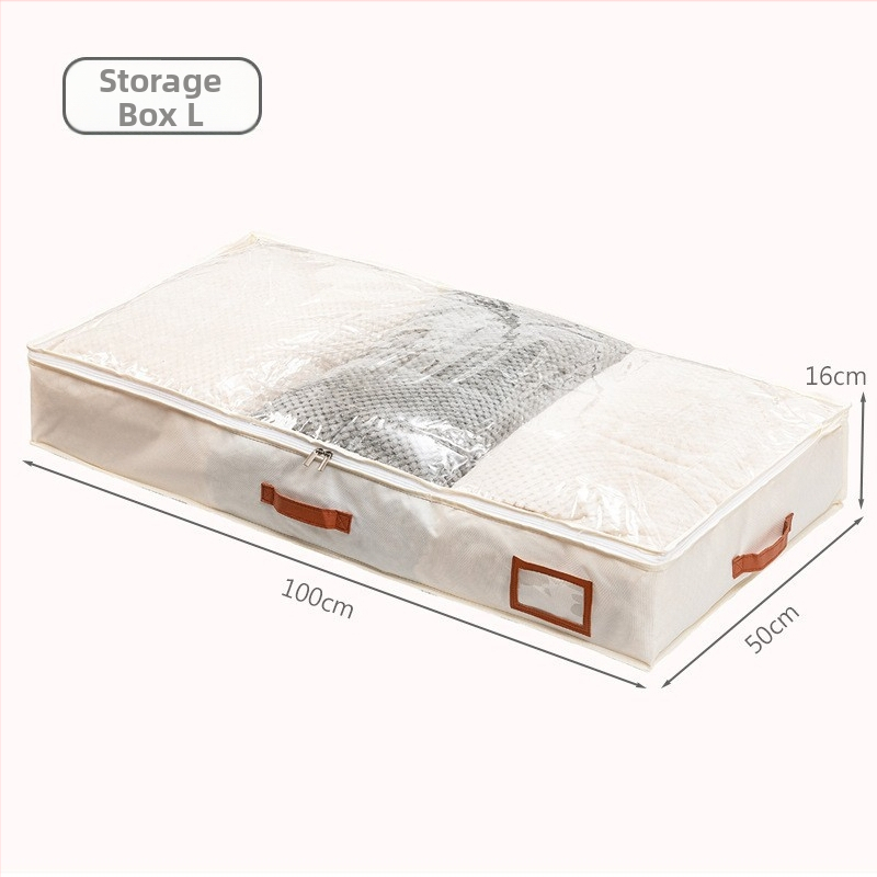 Pod posteľou úložná taška na prikrývky a oblečenie, skladacia a prenosná, prachu odolná