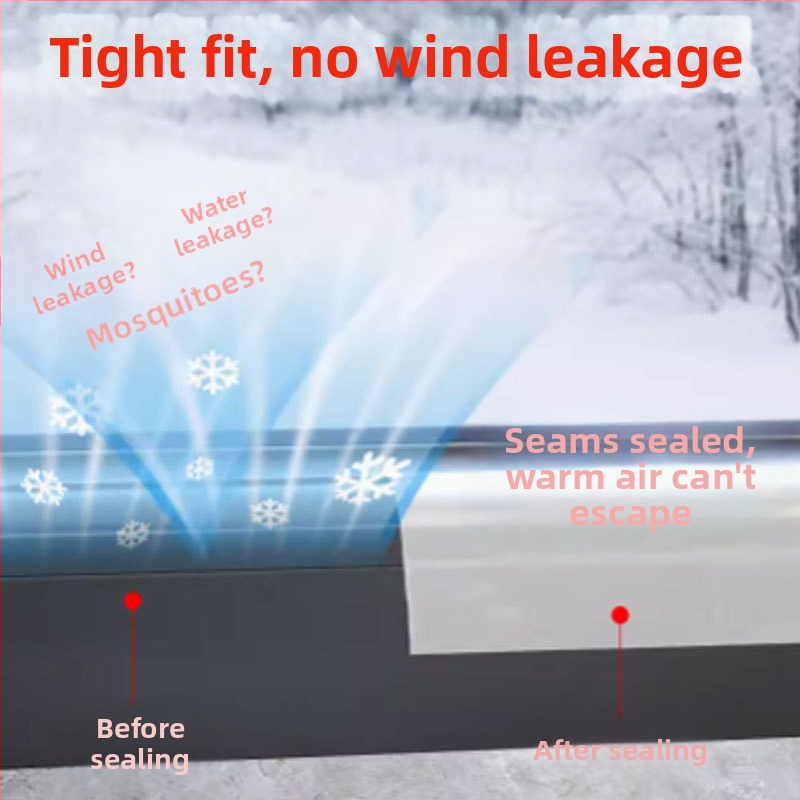 Vetruodolná páska na dvere a okná – PET materiál, šírka 5 cm, dĺžka 5-50 m, lepidlo na báze gumy, vysoká viskozita