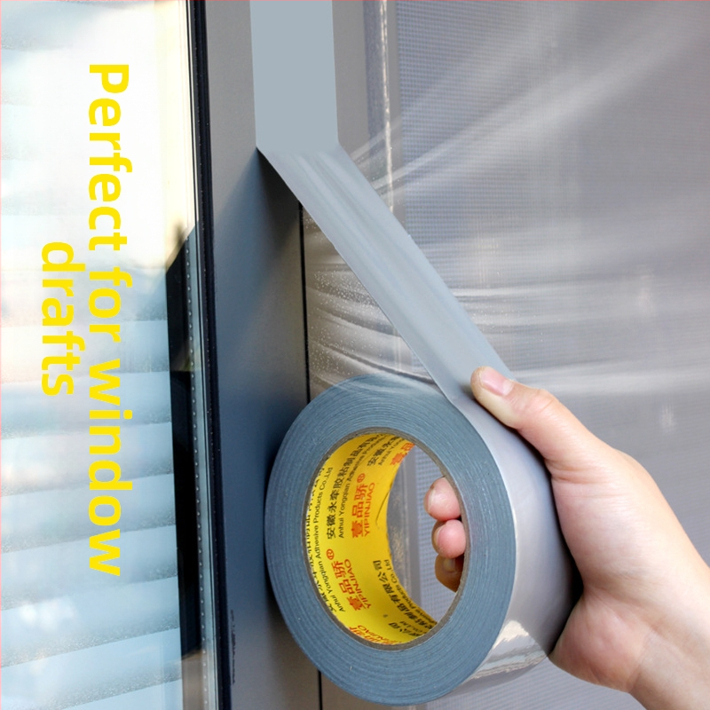 Vetruodolná páska na dvere a okná – PET materiál, šírka 5 cm, dĺžka 5-50 m, lepidlo na báze gumy, vysoká viskozita