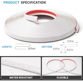 PVC samolepiaci rohový okrajový pás – lesklý kovový vzhľad, model Yt308, štýl: plochý / moderný minimalistický / dostupný luxus, určený pre strop, rám okna a rám dverí