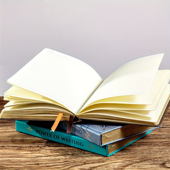 Retro denník s pozláteným okrajom a hrubým papierom; materiál: papier; úprava: áno; model: jd601099597609378