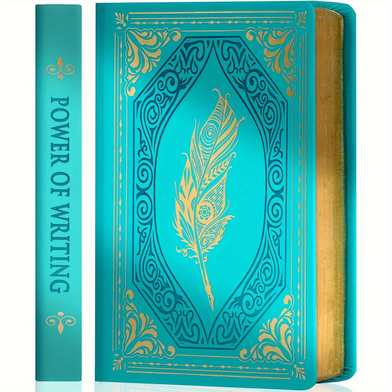 Retro denník s pozláteným okrajom a hrubým papierom; materiál: papier; úprava: áno; model: jd601099597609378