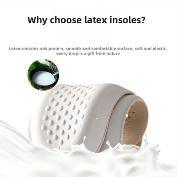 Kožená latexová vložka do topánok, absorbuje potenie a priedušná, celá vložka pre topánky, pre bot, pracovné topánky, značky Na Dong, model 5075-1