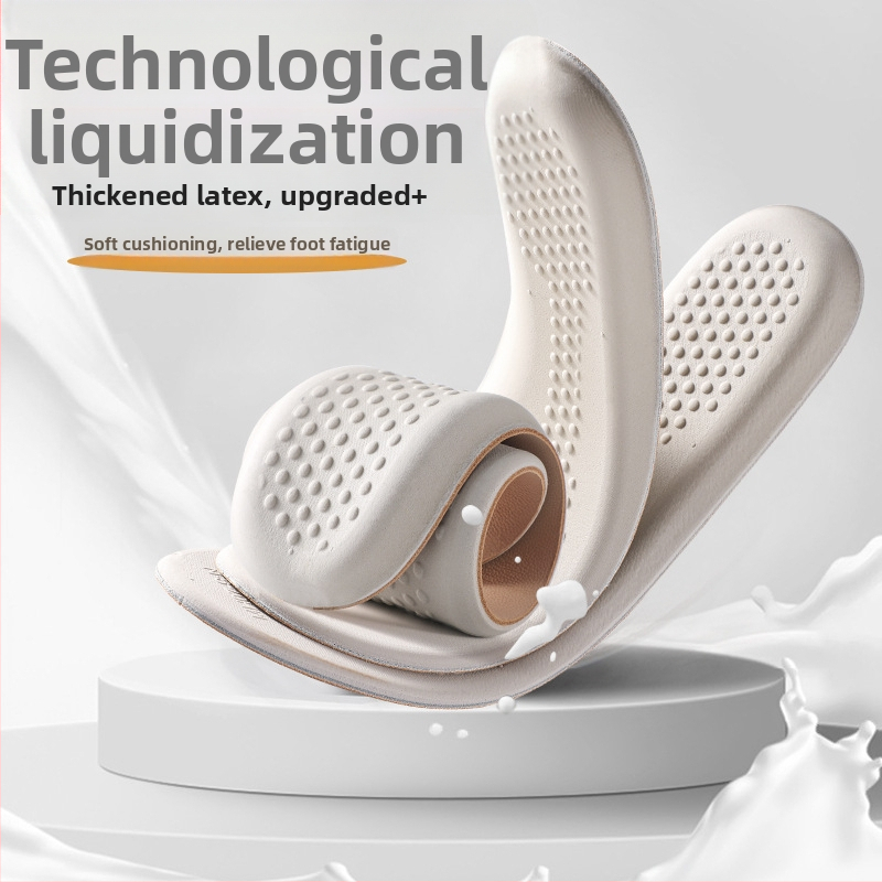 Kožená latexová vložka do topánok, absorbuje potenie a priedušná, celá vložka pre topánky, pre bot, pracovné topánky, značky Na Dong, model 5075-1