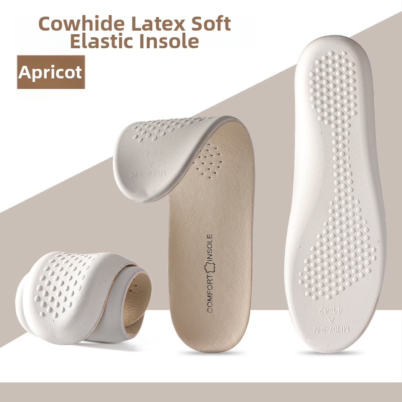 Kožená latexová vložka do topánok, absorbuje potenie a priedušná, celá vložka pre topánky, pre bot, pracovné topánky, značky Na Dong, model 5075-1
