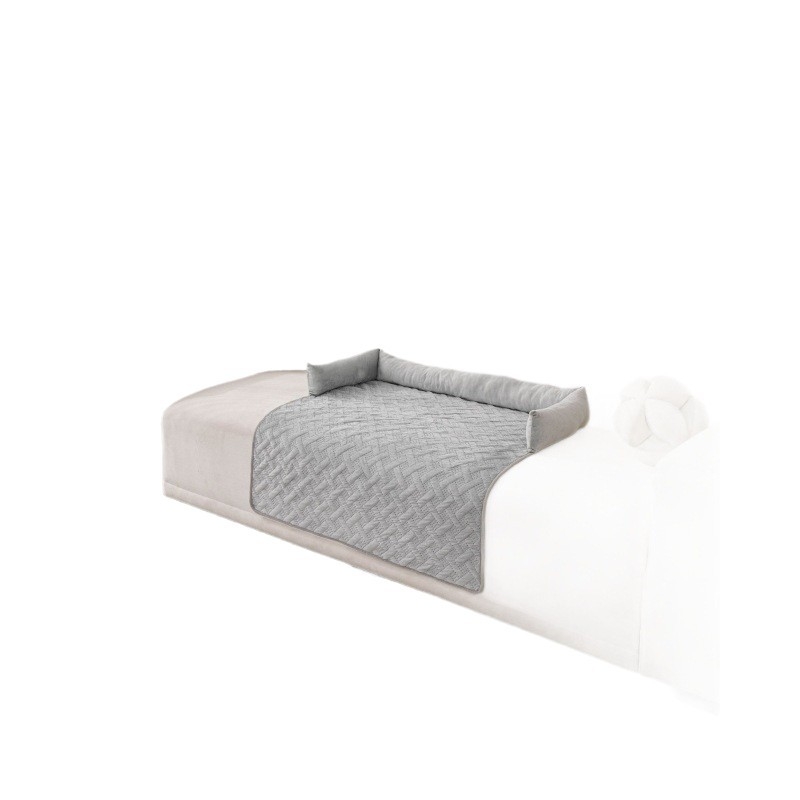 Ležaljka za kućne ljubimce od kristalnog velūra, jesen-zima, gnijezdo za psa i mačku