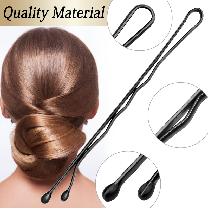 Set ukosnica za kosu, metalne, elektroplatirane, ženski stil, dizajn s jednim klipom