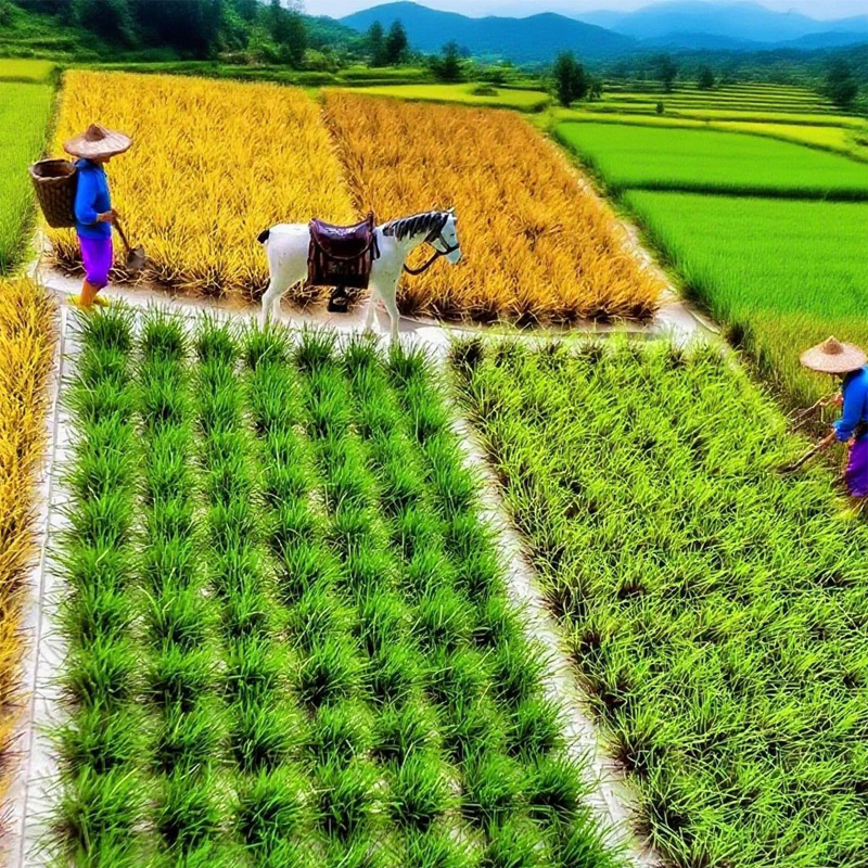 Trávne chumáčiky pre architektonálne modely - Plastový materiál, DIY kompatibilné, Statický model, Značka 3Z, Biele balenie