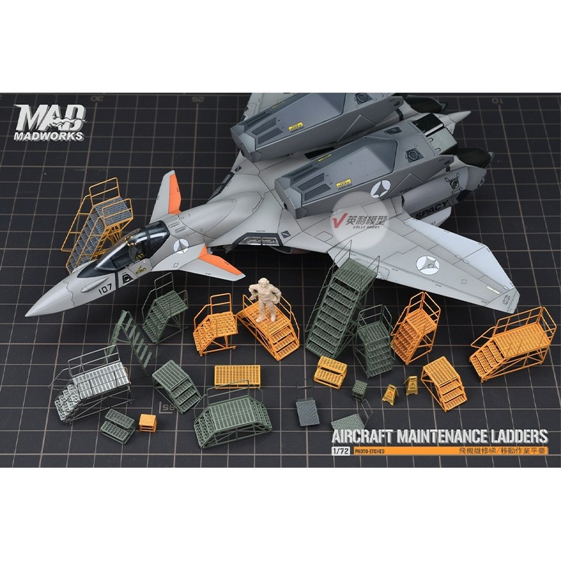 Kovový rebrík na údržbu lietadiel a mobilná pracovná plošina pre modely MT28-32