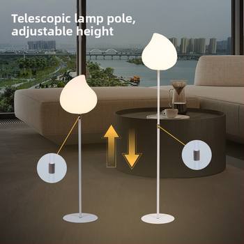 LED stojanové svietidlo Nordic štýl, kovové telo, osvetlenie 3–5 m², CRI ≥95