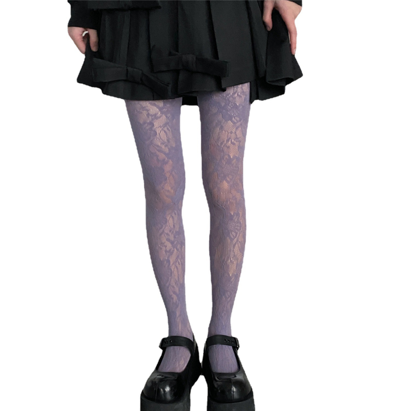 Mrežaste hulahopke (akrilna vlakna, jedinstven uzorak, tanko, duljina hulahopki, 60% glavnog materijala)