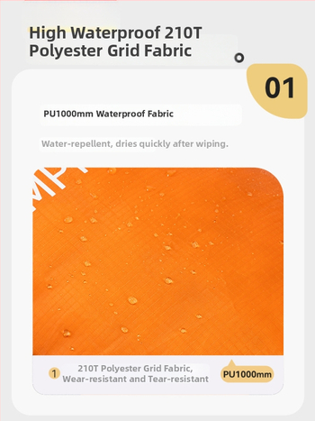 Miegmaišio suspaudimo krepšys – su dangteliu, poliesterio audinys, lengvas kempingui (115–189 g)