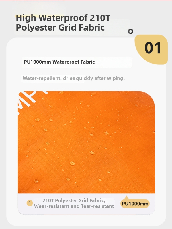 Guļammaisa kompresijas soma – ar vāciņu, poliestera audums, viegla kempingam (115–189 g)