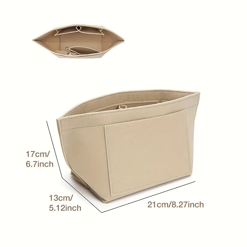 Filca iekšējā somas ieliktnis - iekšējā organizācija, slodzes samazināšana, uzglabāšana