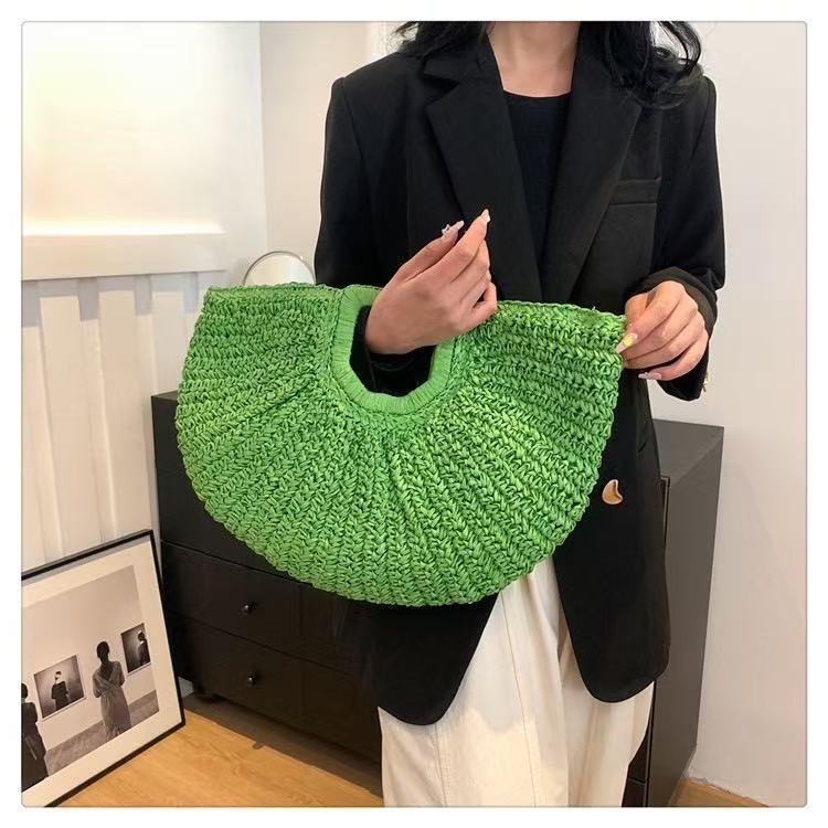 Torbica u obliku mjeseca od papira, zatvarač, džep za telefon, stil ulične mode