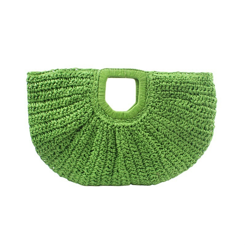 Torbica u obliku mjeseca od papira, zatvarač, džep za telefon, stil ulične mode