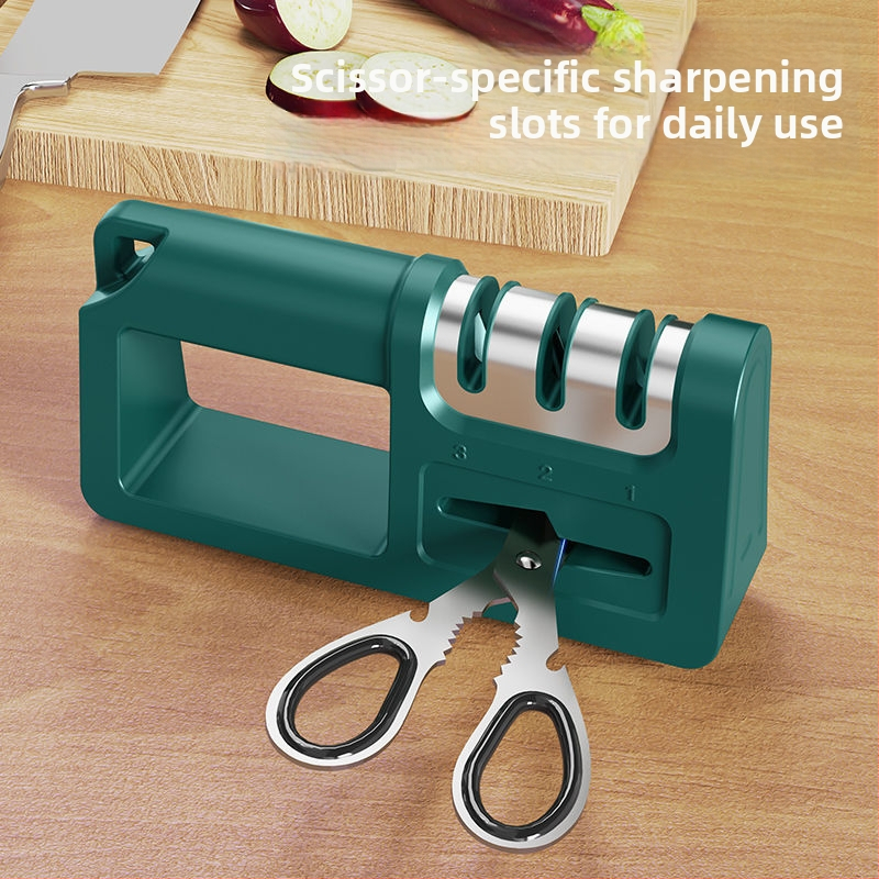 Diamantový brúsny kameň v nemeckom štýle pre domácnosť – brúsenie na nože a nožnice, viacúčelový