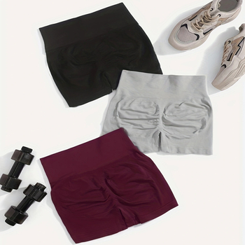 Nylonové dámske boxerkové nohavičky, stiahnutie brucha a zdvihnutie zadku, bezšvové a priedušné, vysoký pás