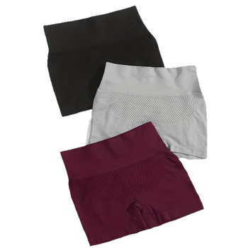 Nylonové dámske boxerkové nohavičky, stiahnutie brucha a zdvihnutie zadku, bezšvové a priedušné, vysoký pás