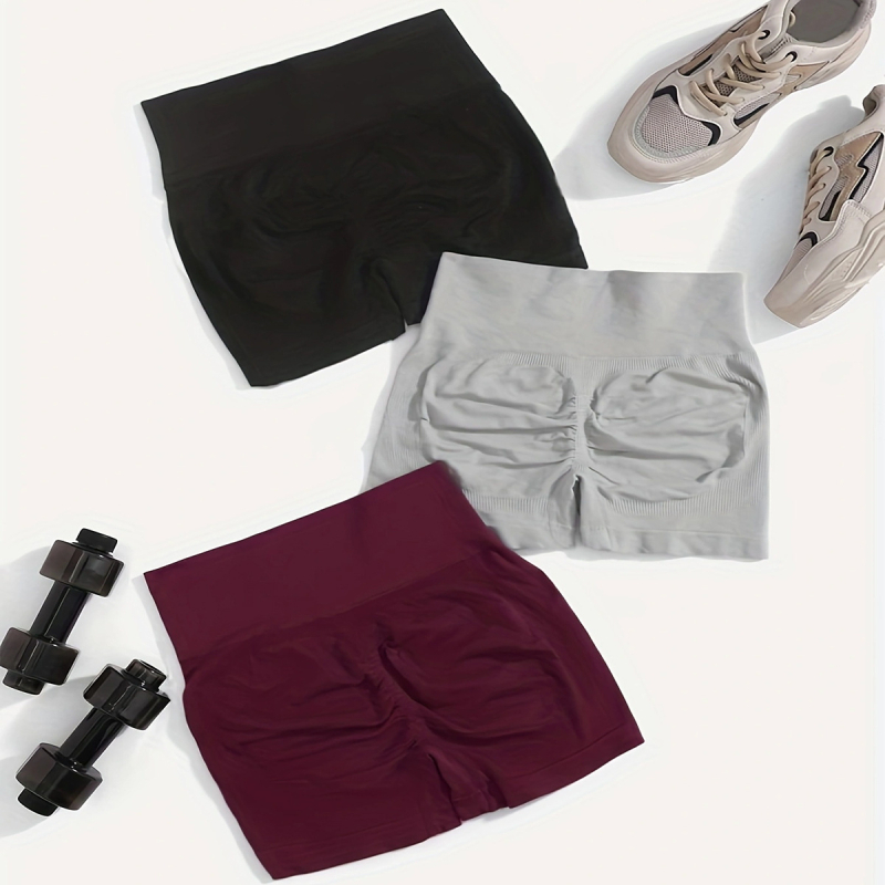 Nylonové dámske boxerkové nohavičky, stiahnutie brucha a zdvihnutie zadku, bezšvové a priedušné, vysoký pás