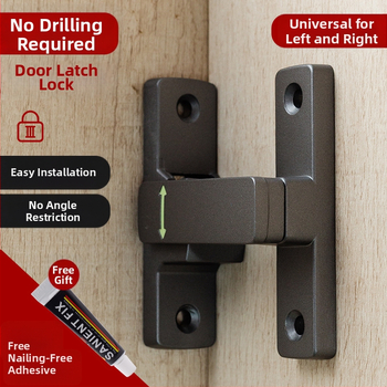 Butterfly latch, zliatina zinku, univerzálny ľavý-pravý, svetelný zámok, model MK-A, Solot