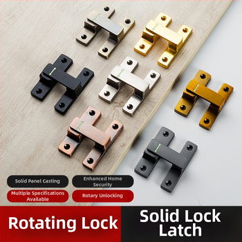 Butterfly latch, zliatina zinku, univerzálny ľavý-pravý, svetelný zámok, model MK-A, Solot