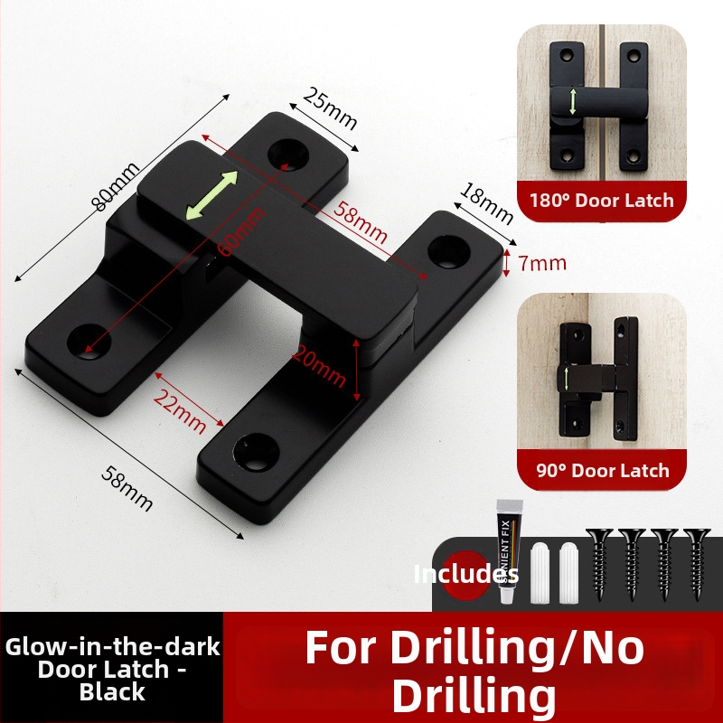 Butterfly latch, zliatina zinku, univerzálny ľavý-pravý, svetelný zámok, model MK-A, Solot