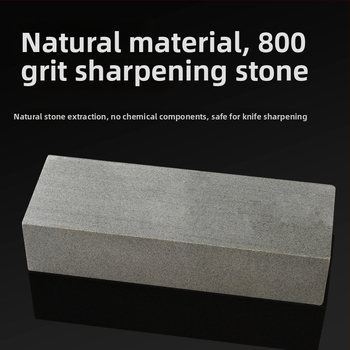 Prírodný brúsny kameň na kuchynské nože – jemné brúsenie, olejový kameň, protišmykový nástroj, Model 757876083656