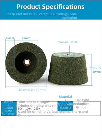 Hlava na leštenie pre uhlovú brúsku s nano podložkou, určená na spracovanie kameňa, granitu, cementu, kovov a keramiky