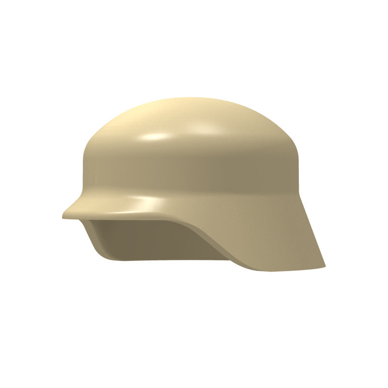 Sada malých dielikov pre vojenskú figúrku – prilba nemeckého typu, ABS plast, 200–400 dielov, 0.1 kg, pre vek 7–14 rokov