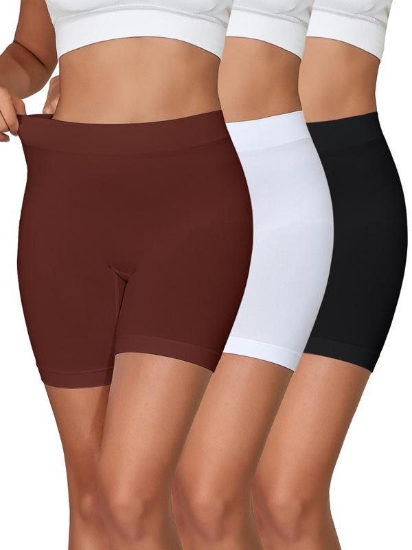 Ženski šorc s visokim strukom za kontrolu trbuha — pamuk; podstava pamuk; glavni materijal <30%