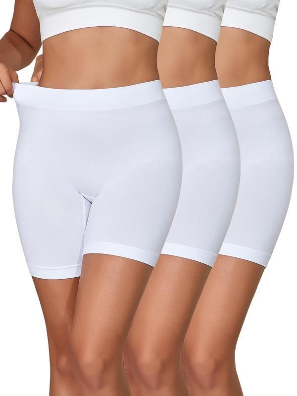 Ženski šorc s visokim strukom za kontrolu trbuha — pamuk; podstava pamuk; glavni materijal <30%