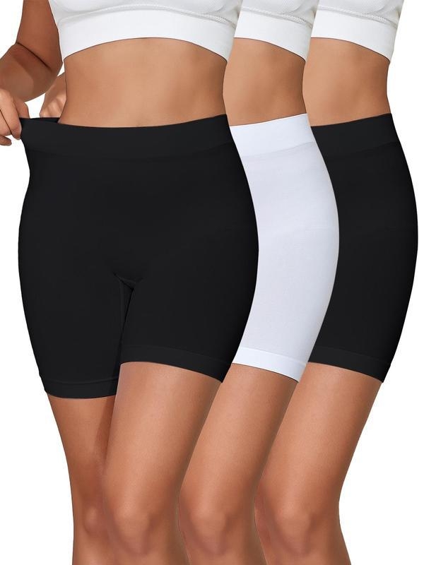 Ženski šorc s visokim strukom za kontrolu trbuha — pamuk; podstava pamuk; glavni materijal <30%