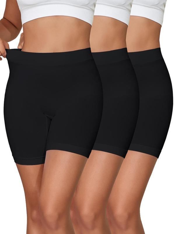 Ženski šorc s visokim strukom za kontrolu trbuha — pamuk; podstava pamuk; glavni materijal <30%