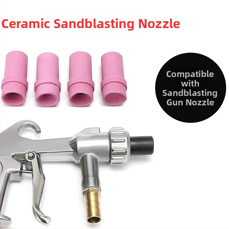 Keramické a oceľové trysky pre pištoľu na pieskovanie pre pneumatické pieskovanie